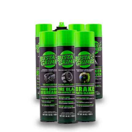 Busta Grimes Full Garage Kit — all 7 professional cleaning aerosols